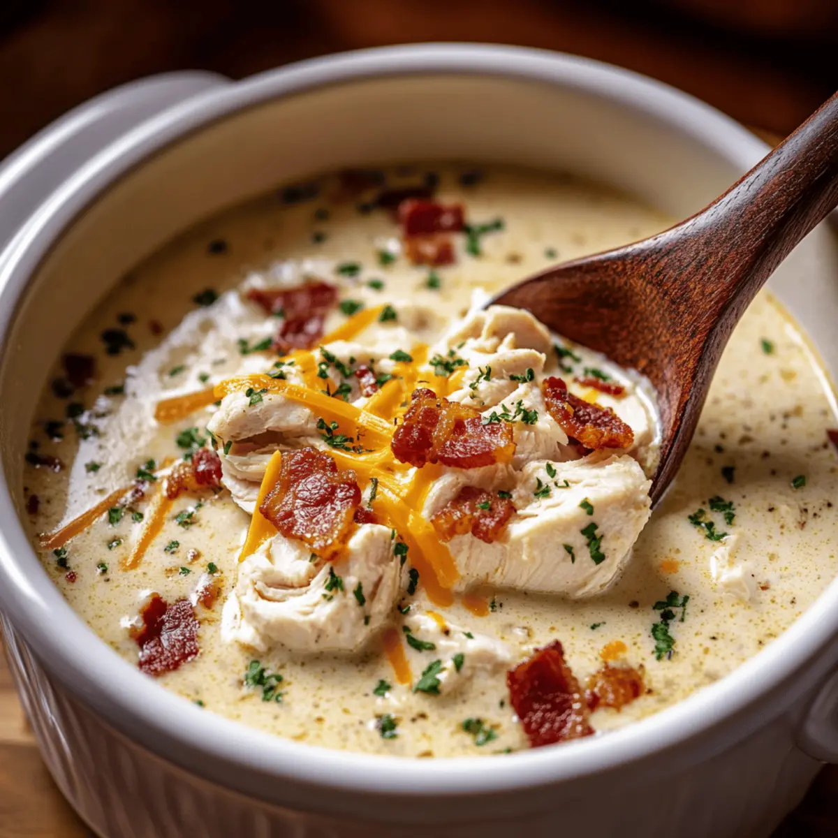 Slow Cooker Keto Chicken Cream Cheese Soup otunzk