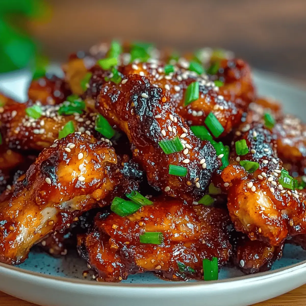 Crispy Spicy Korean Chicken Wings with Gochujang Sauce Magic 4 Spicy Korean Chicken Wings with Gochujang Sauce