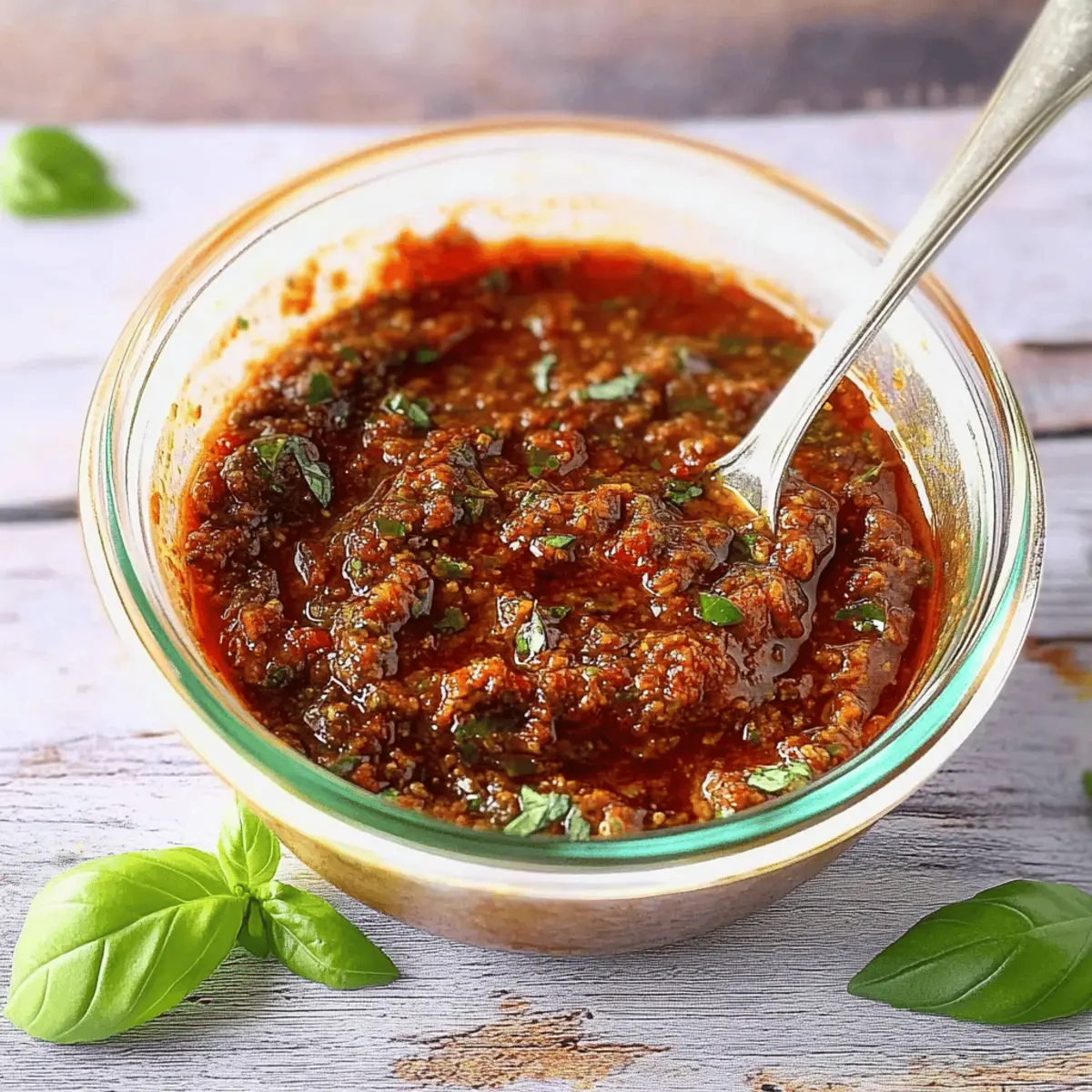 Tomato Pesto Sauce hs4ai3