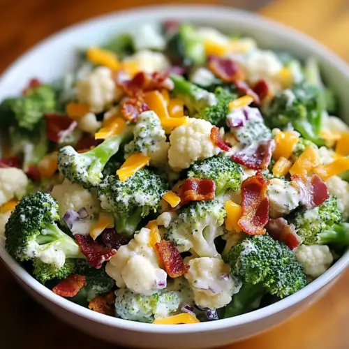 Loaded Broccoli Salad: A Crunchy Low-Carb Delight! 14 Loaded Broccoli Salad
