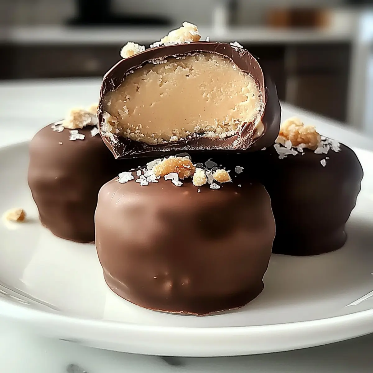 Frozen Peanut Butter Greek Yogurt Bites