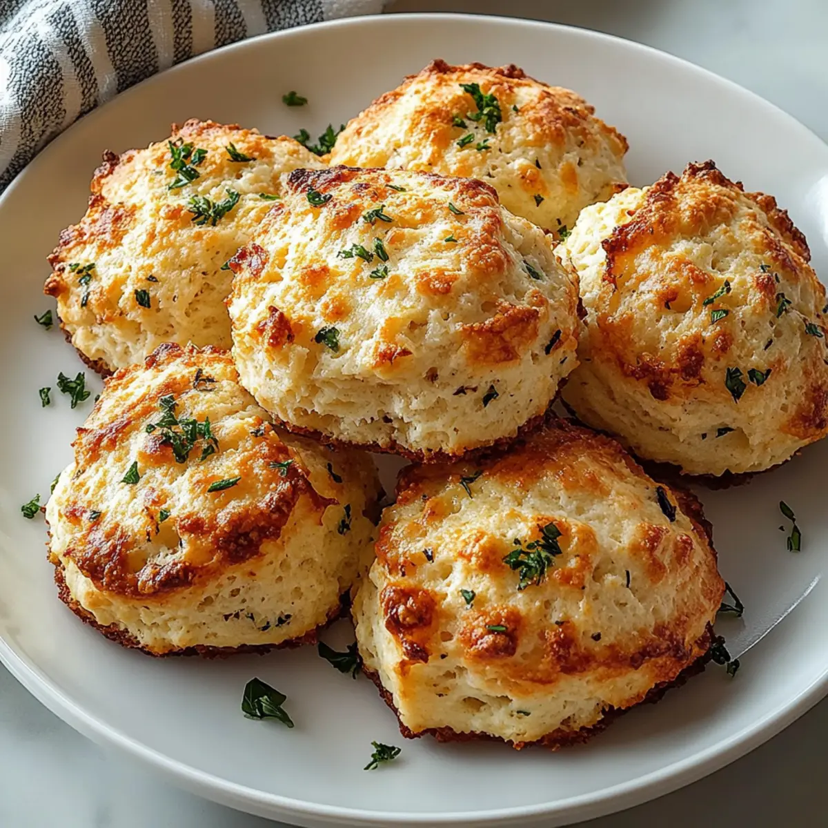Garlic Parmesan Scones