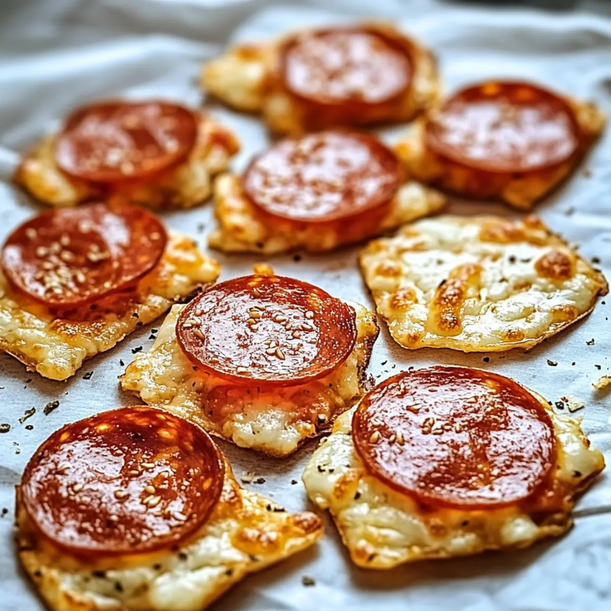 Keto Pizza Chips