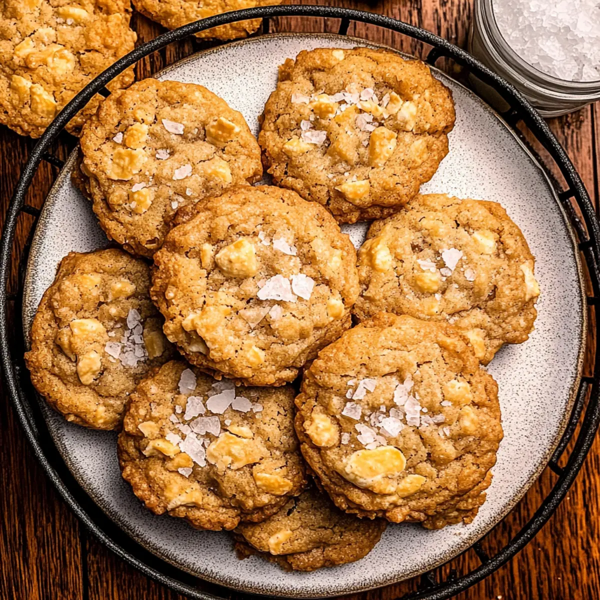 Irresistibly Chewy Cornflake Cookies with Caramel Bliss