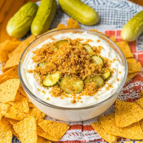 Fried Pickle Dip: Creamy, Crunchy Delight for Every Gathering 20 Fried Pickle Dip