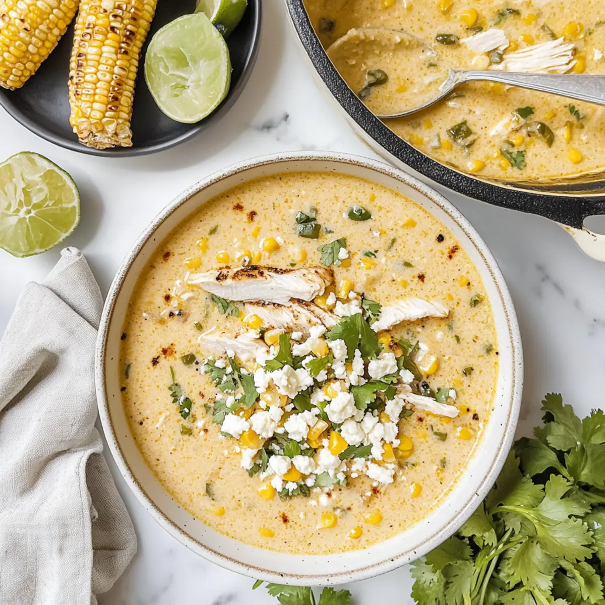 Mexican Street Corn Soup