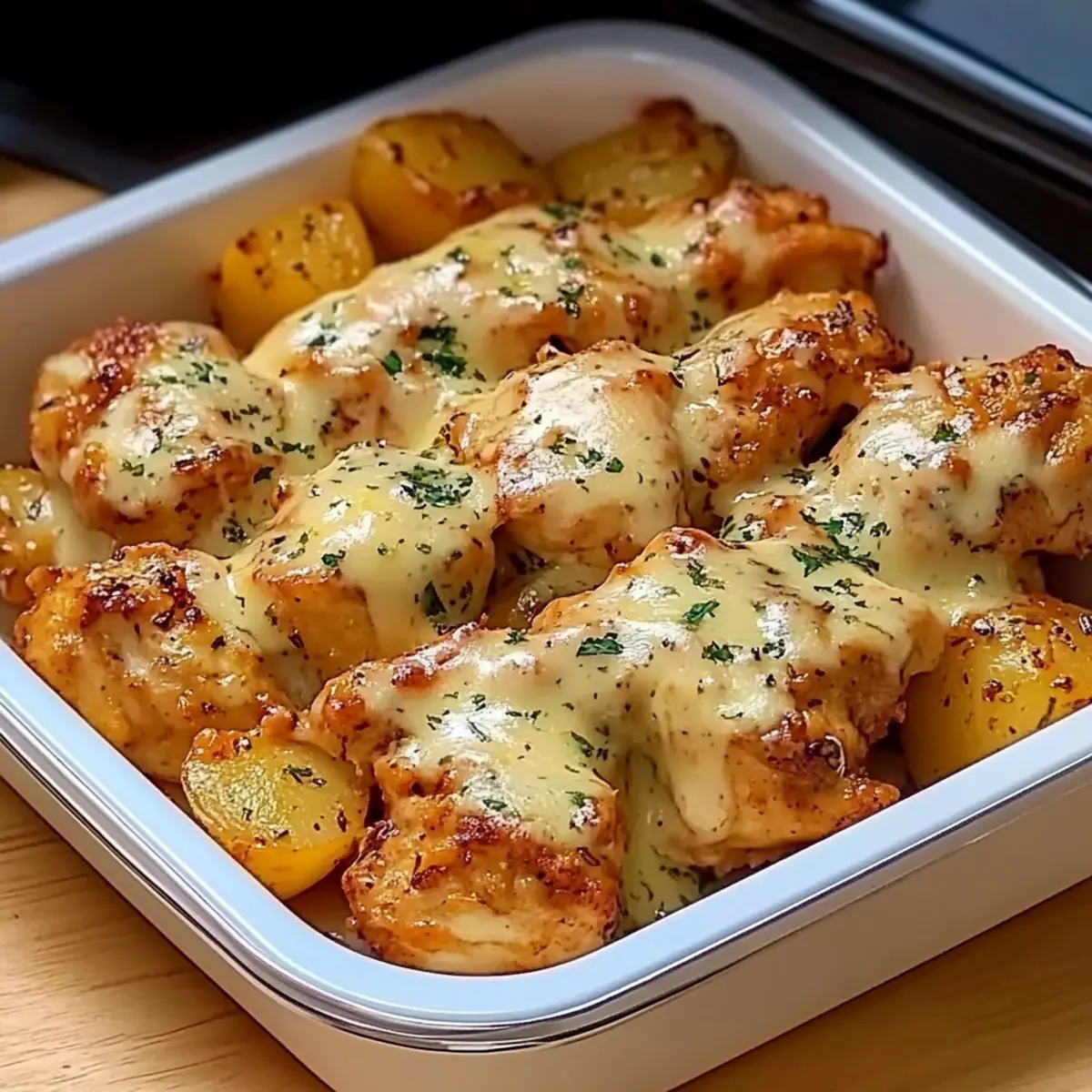 Creamy Garlic Cheesy Chicken