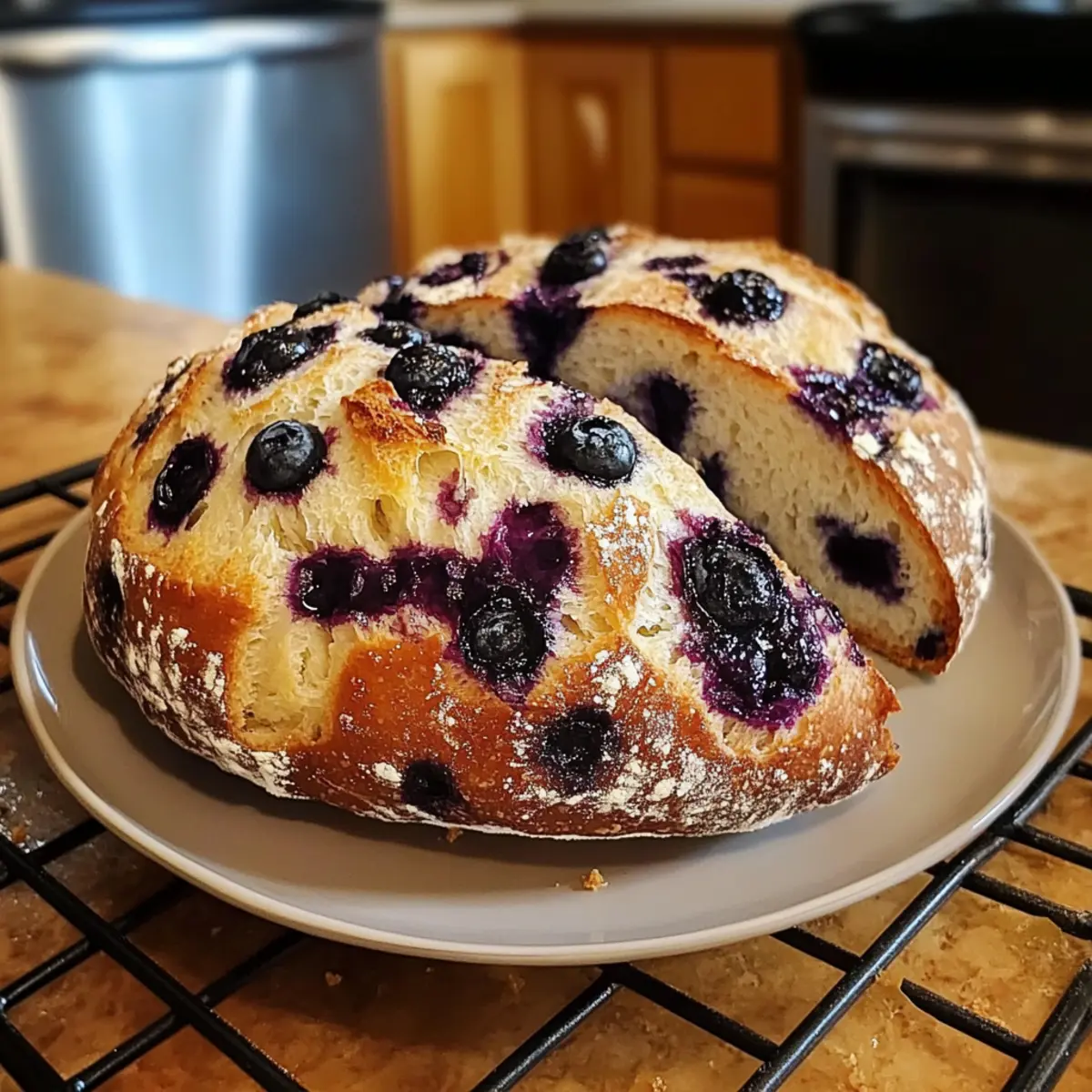 Blueberry Lemon Cream Cheese Sourdough Bread That Melts Hearts 4 Blueberry Lemon Cream Cheese Sourdough Bread