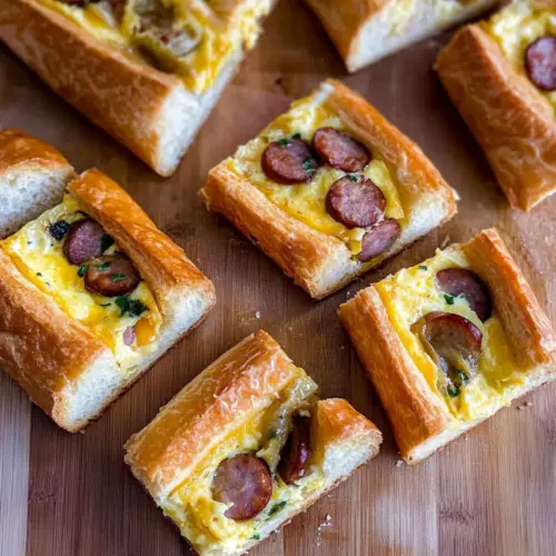 Baked Egg Boats: Cheesy Brunch Delight in a Baguette 5 Baked Egg Boats