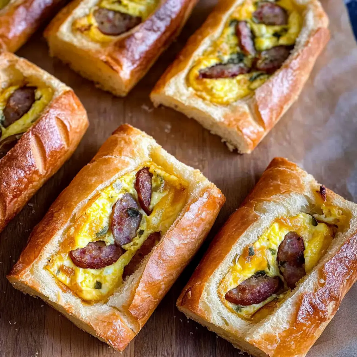 Baked Egg Boats: Cheesy Brunch Delight in a Baguette 1 cd14a69d a16c 4750 a3ad 0a508e12aa41tr v9by2y
