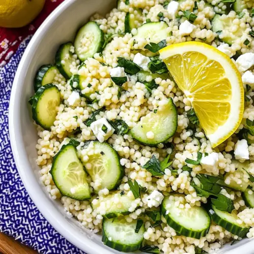 Lemon Cucumber Couscous Salad: Your New Summer Favorite 11 Lemon Cucumber Couscous Salad