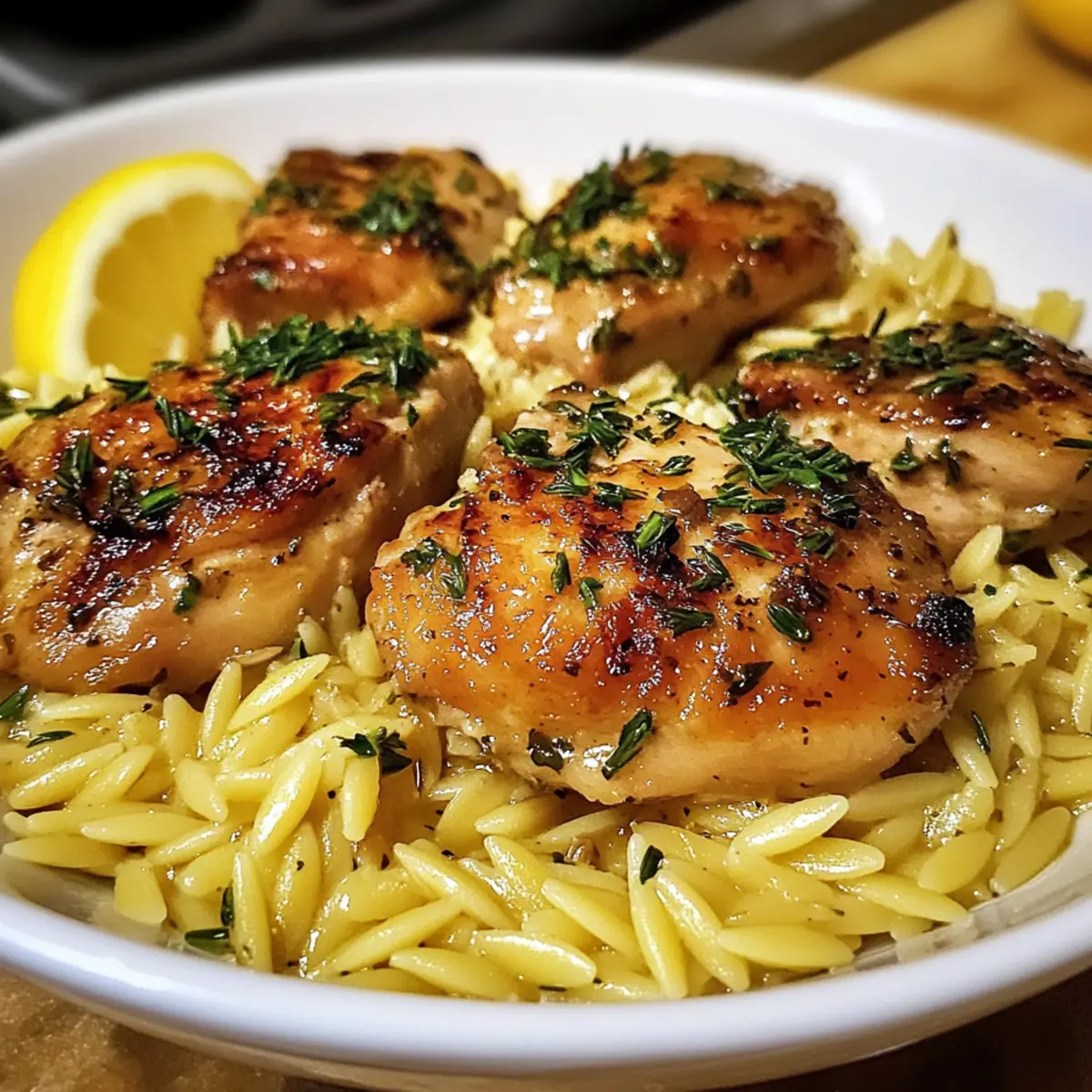 Instant Pot Lemon Herb Chicken with Orzo for Cozy Nights 4 Pot Lemon Herb Chicken with Orzo